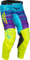 Fly Racing Kinetic Mesh Pants (Hi-Vis/Blue/Magenta, 28)