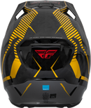 Fly Racing Adult Formula Carbon Tracer Helmet (Gold/Black, X-Small)