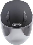 GMAX OF-17 Open-Face Street Helmet (Matte Black, Medium)
