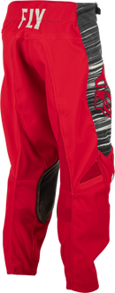 Fly Racing Youth Kinetic Wave Pants (Red/Grey, 18)