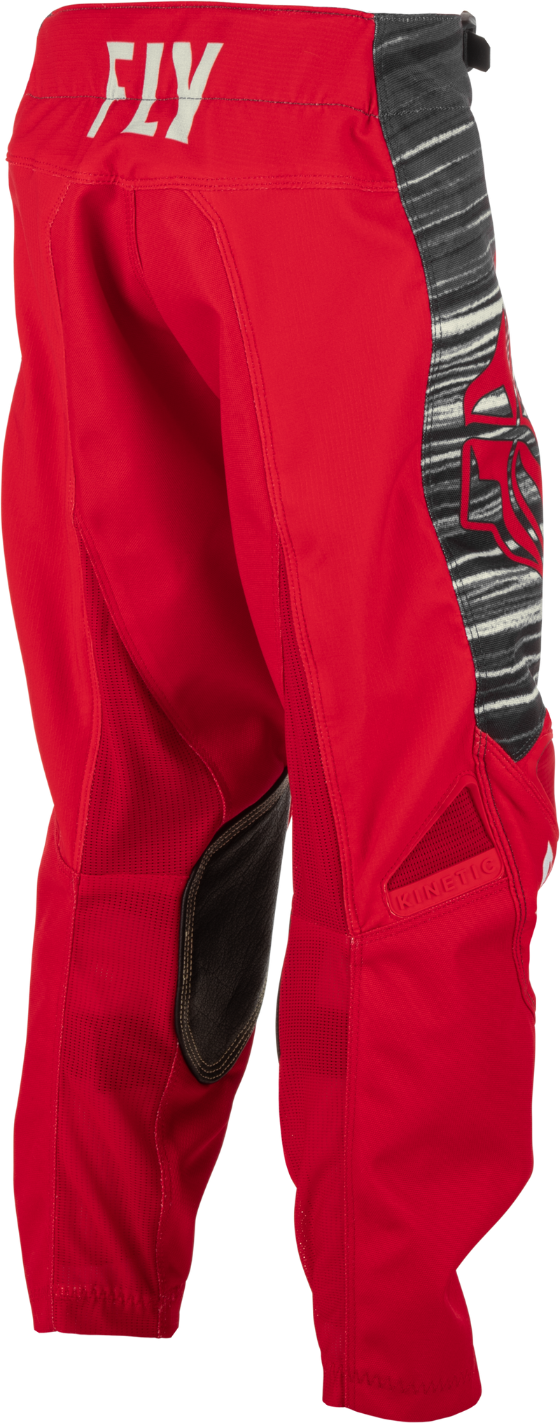 Fly Racing 2022 Youth Kinetic Wave Pants (Red/Grey, 18)
