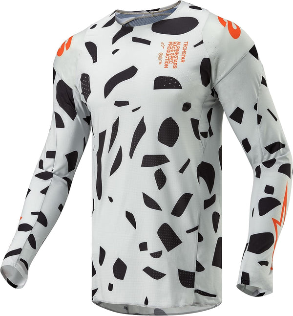 Alpinestars Techstar Rantera Haze Grey/Camo Men's  Motocross Jersey