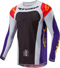 Alpinestars Techstar Ocuri Hot Orange/Purple/Black Men's  Motocross Jersey