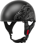 GMAX HH-65 Naked Motorcycle Street Half Helmet
