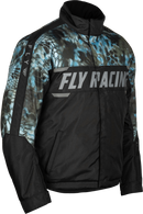 Fly Racing Outpost Snow Jacket and Bib Combo