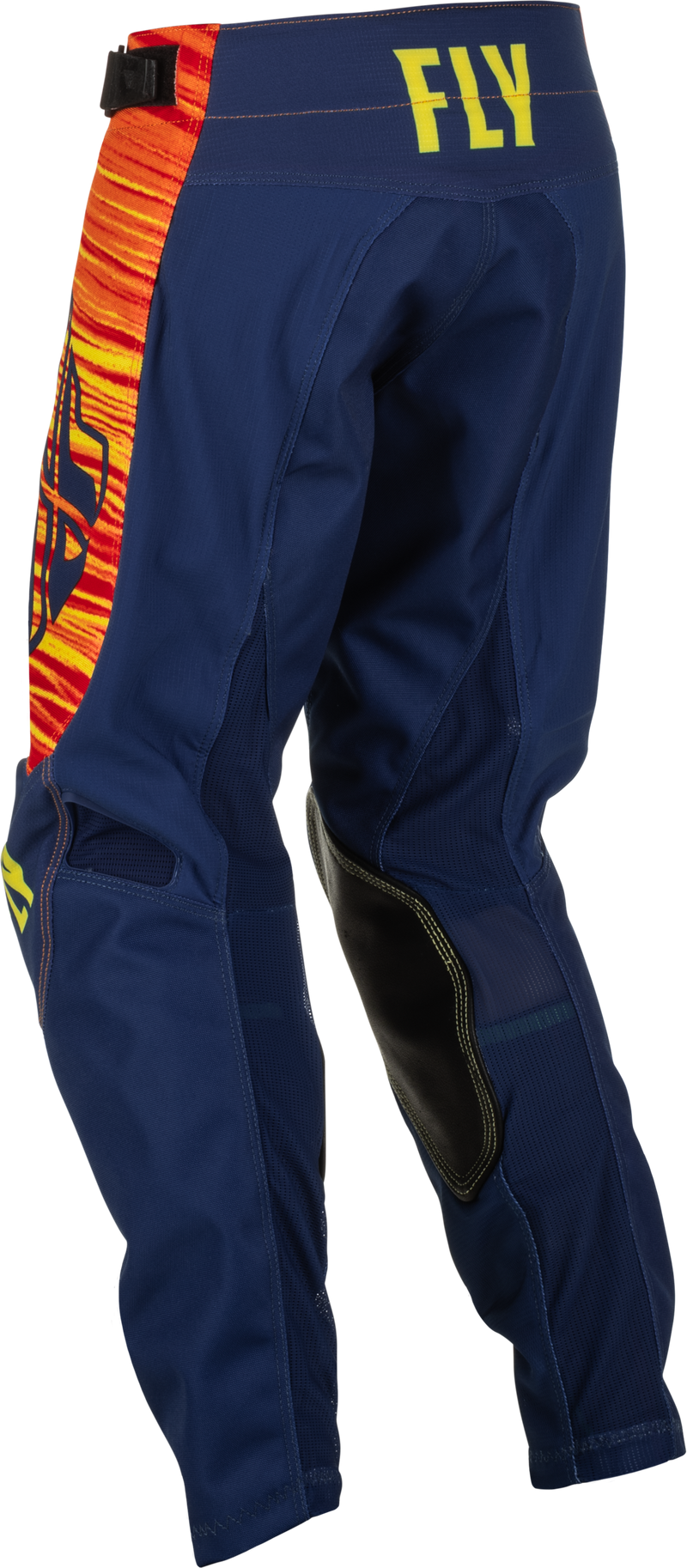 Fly Racing Youth Kinetic Wave Pants (Navy/Yellow/Red, 18)