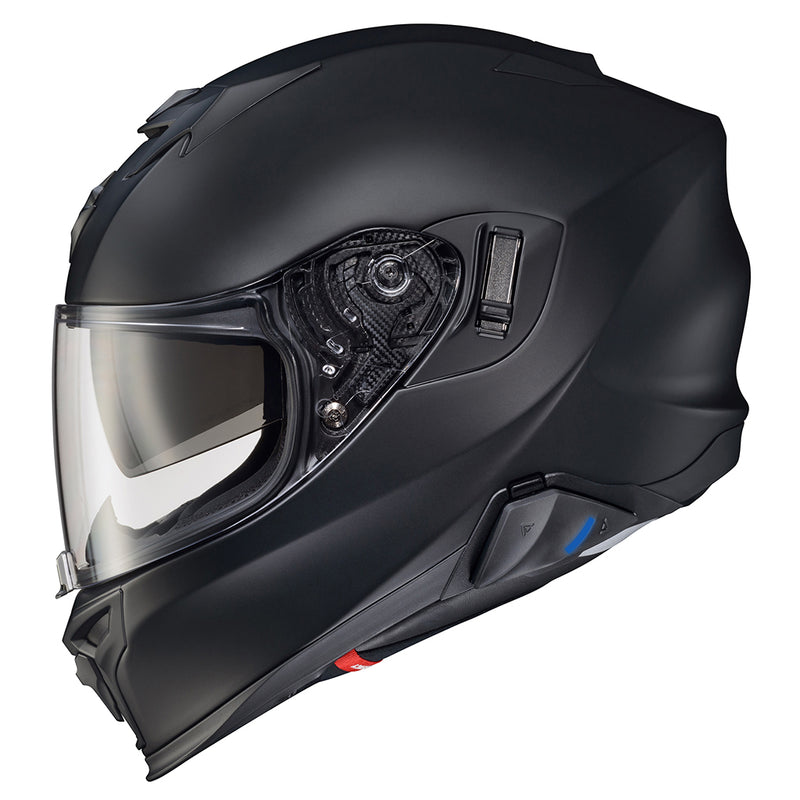 ScorpionEXO GT930-COM Dual Open Full Face Transformer Motorcycle Helmet Bluetooth Ready Speaker Pockets DOT ECE P/J Approved Adult