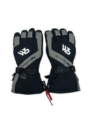 Pure Adrenaline Youth Gauntlet Snow Gloves - Black/Grey, XL Warm & Weatherproof
