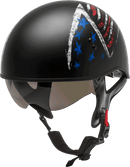 GMAX HH-65 Naked Motorcycle Street Half Helmet