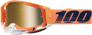 100% Racecraft 2 Off Road Goggle (Coral - Mirror True Gold Lens)