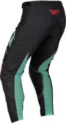Fly Racing Kinetic S.E. Rave Pants (Black/Mint/Red, 28)
