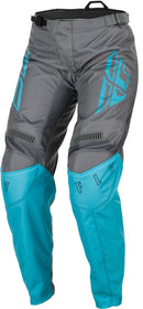 Fly Racing Youth F-16 Pants (Grey/Blue, 20)