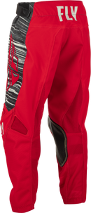 Fly Racing Youth Kinetic Wave Pants (Red/Grey, 18)