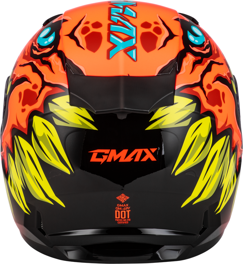 Gmax Youth GM-49Y Drax Full Face Snow Helmet