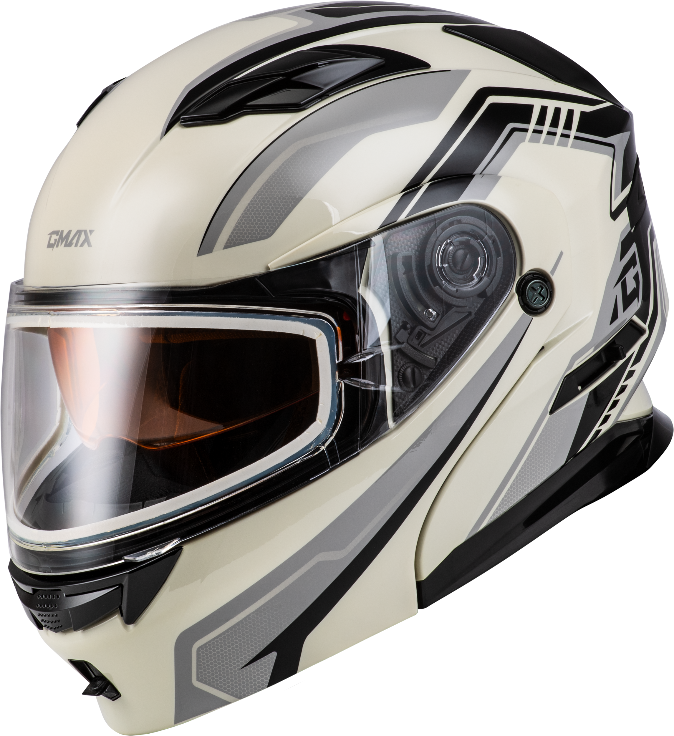 Gmax MD-01S Transistor Snow Helmet Rear LED Light (White/Grey/Black, L