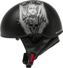 GMAX HH-65 Naked Motorcycle Street Half Helmet