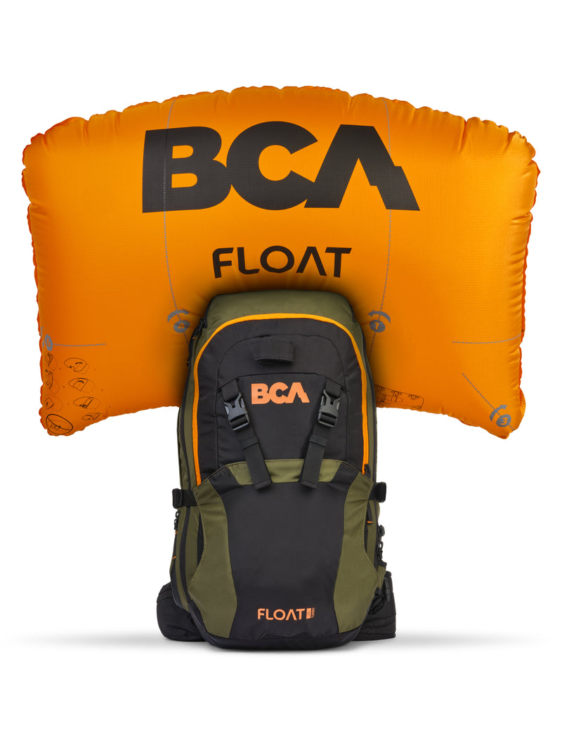 BCA Backcountry Access Float 25 Turbo Avalanche Airbag Backpack (Green)