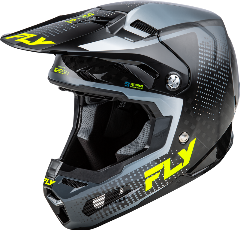 Fly Racing Adult Formula S Carbon Protocol MX ATV Off-Road Riding Helmet, DOT/FMVSS 218 Approved