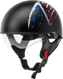 GMAX HH-65 Naked Motorcycle Street Half Helmet