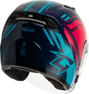 Gmax OF-87 Duke Open Face Helmet with Rear LED Light