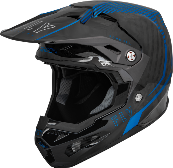 Fly Racing 2023 Adult Formula Carbon Tracer Helmet (Blue/Black, X-Small)
