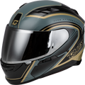 Gmax FF-98 Aftershock Full Face Helmet with Rear LED Light