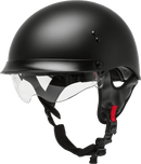 GMAX HH-65 Full Dressed Motorcycle Street Half Helmet