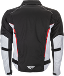 Fly Racing Launch Jacket (Black/White/Red, XX-Large)