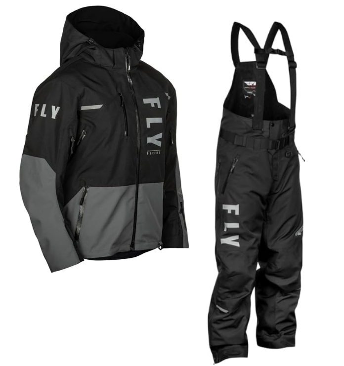 Fly Racing Carbon Snow Jacket/Bib Combo