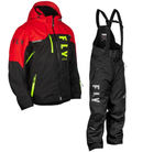 Fly Racing Carbon Snow Jacket/Bib Combo