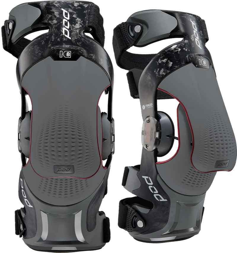 Pod K8 3.0 Knee Brace Carbon (Pair)
