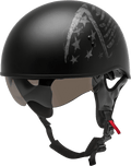 GMAX HH-65 Naked Motorcycle Street Half Helmet