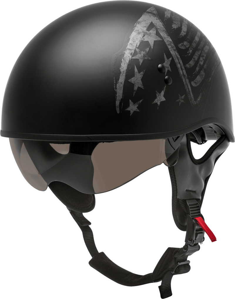 GMAX HH-65 Naked Motorcycle Street Half Helmet