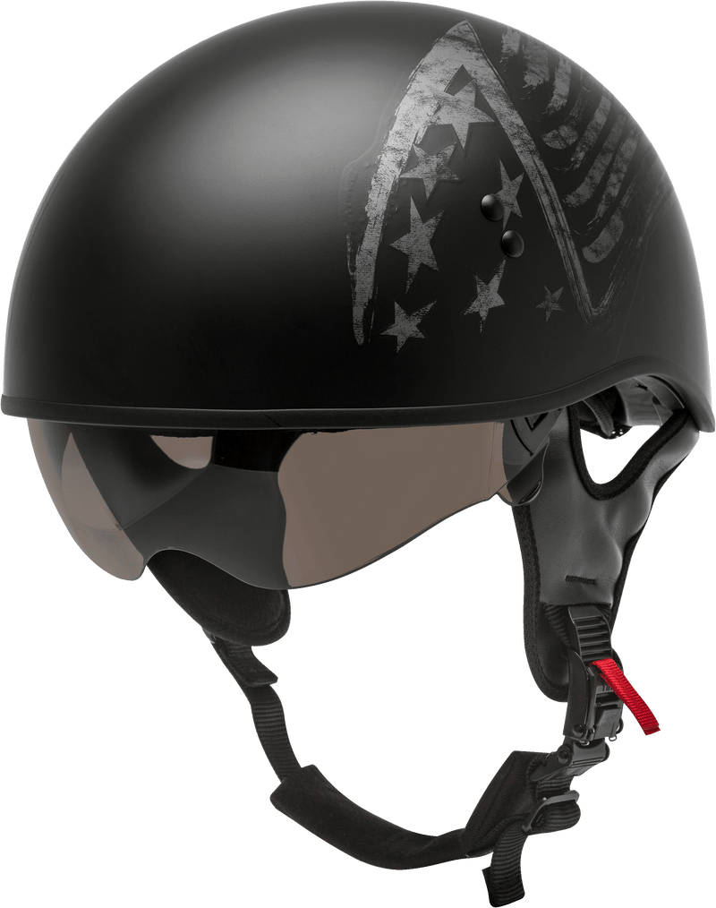 GMAX HH-65 Naked Motorcycle Street Half Helmet