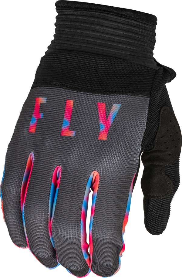 Fly Racing 2023 Adult F-16 Gloves (Grey/Pink/Blue, XX-Large)