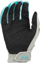 Fly Racing 2023 Adult F-16 Gloves (Light Grey/Sky Blue, XX-Large)