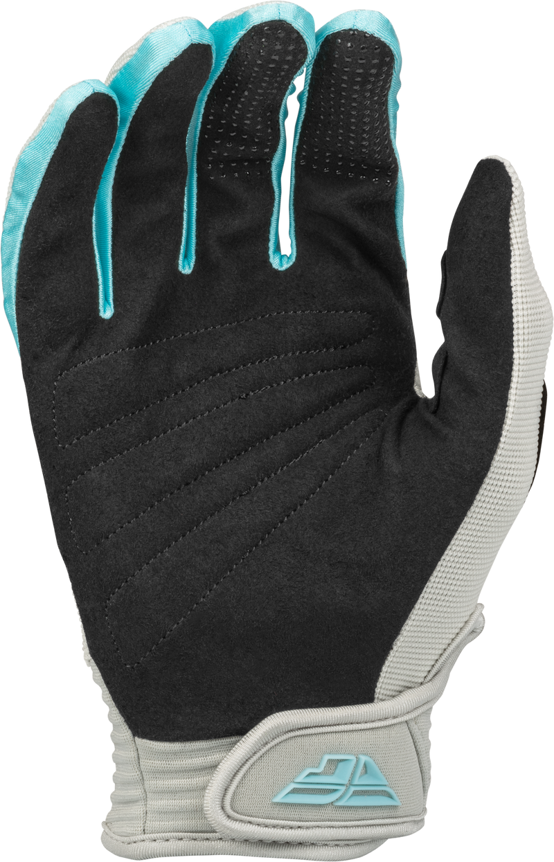 Fly Racing 2023 Adult F-16 Gloves (Light Grey/Sky Blue, XX-Large)