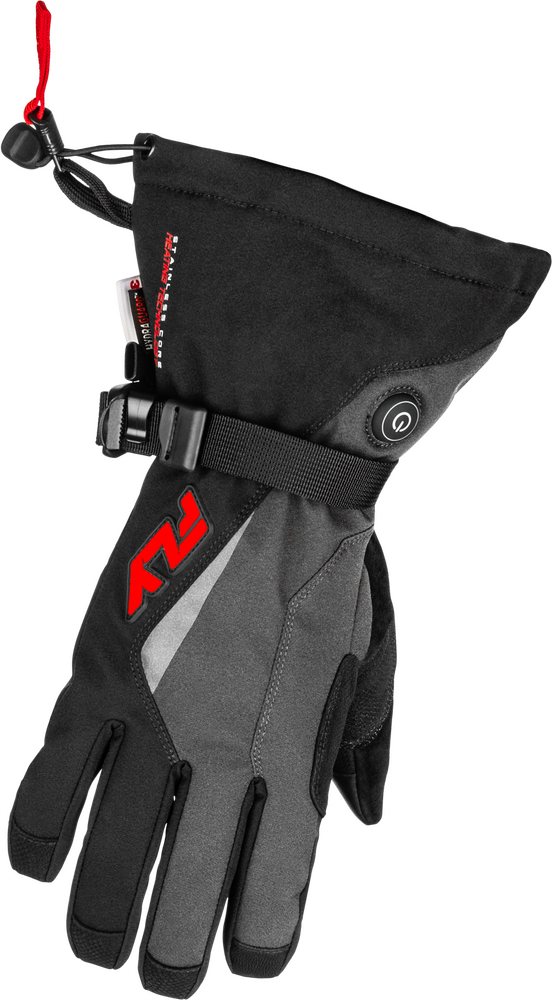 Fly Racing Title Heated Gauntlet Gloves