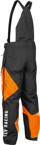 Fly Racing SNX Pro Snow Bib (Black/Orange, XX-Large)