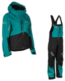 Fly Racing Women's Carbon Snow Jacket/Bib Combo