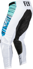 Fly Racing Kinetic Mesh Pants (White/Blue/Mint, 28)
