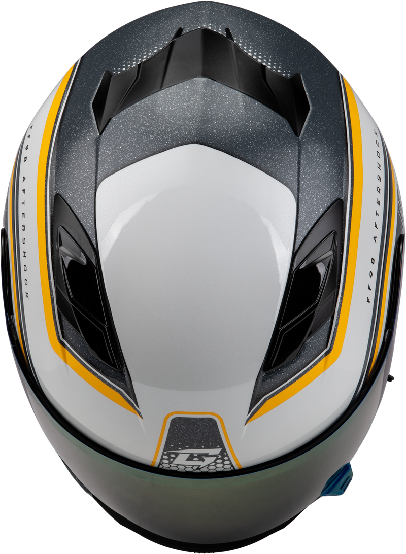 Gmax FF-98 Aftershock Full Face Helmet with Rear LED Light