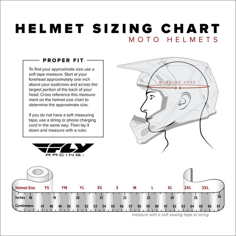 Fly Racing 2022 Adult Formula CC Driver Helmet