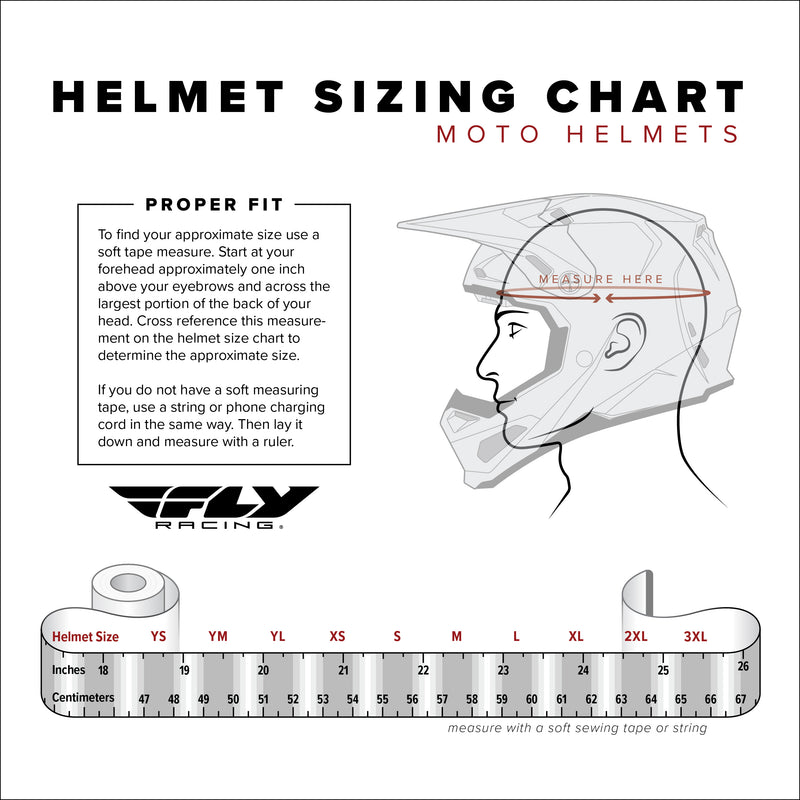 Fly Racing 2022 Youth Formula CC Driver Helmet