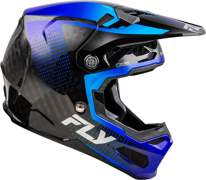 Fly Racing Adult Formula S Carbon Protocol MX ATV Off-Road Riding Helmet, DOT/FMVSS 218 Approved