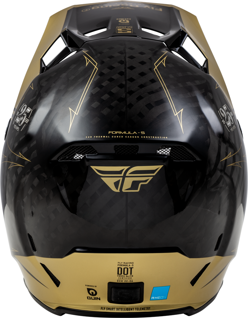 Fly Racing Youth Forumula S Carbon MX ATV Off-Road Motocross Helmet
