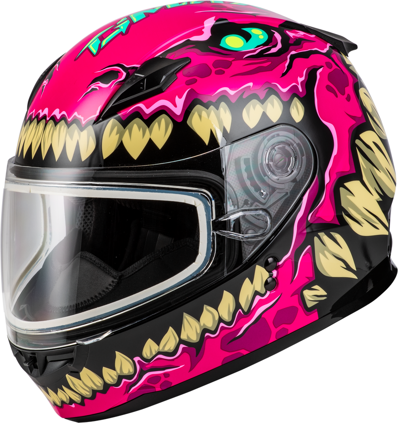 Gmax Youth GM-49Y Drax Full Face Snow Helmet