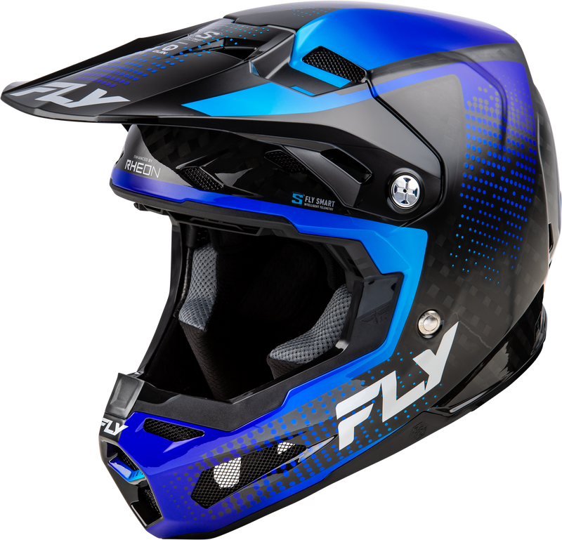 Fly Racing Adult Formula S Carbon Protocol MX ATV Off-Road Riding Helmet, DOT/FMVSS 218 Approved