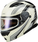 Gmax MD-01S Transistor Snow Helmet with Electric Shield and Rear LED Light