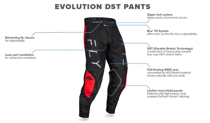 Fly Racing Men's Evolution DST Motocross Pants